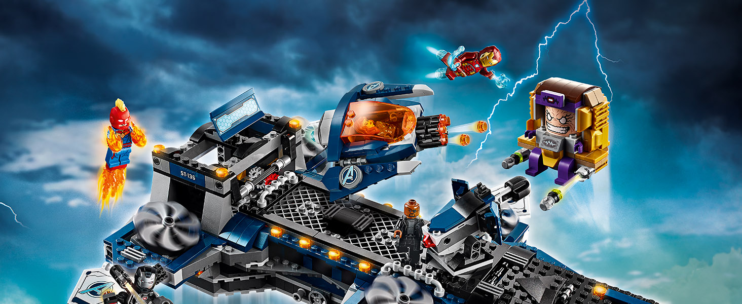 download helicarrier havoc lego avengers for free