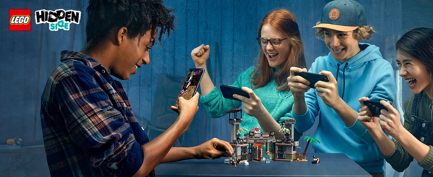 Friends compete to win in a haunted digital world!