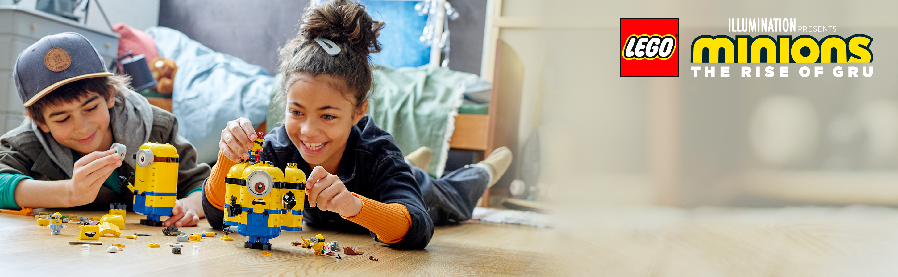 Inspire kids to build their favourite Minion