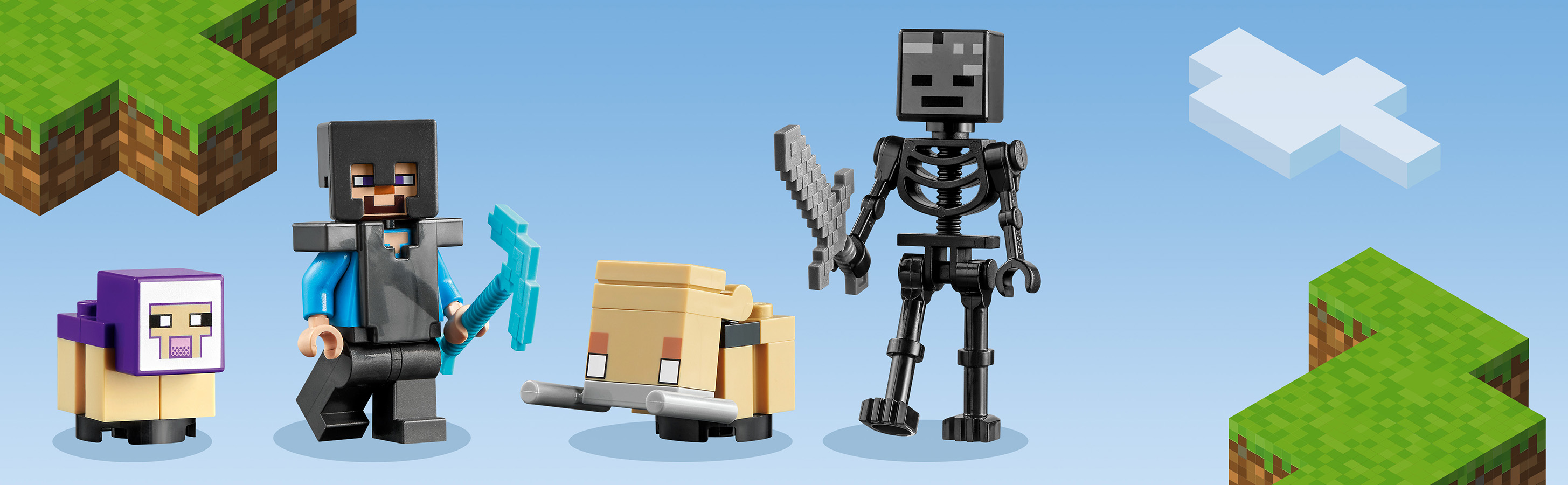 Iconic Minecraft™ characters