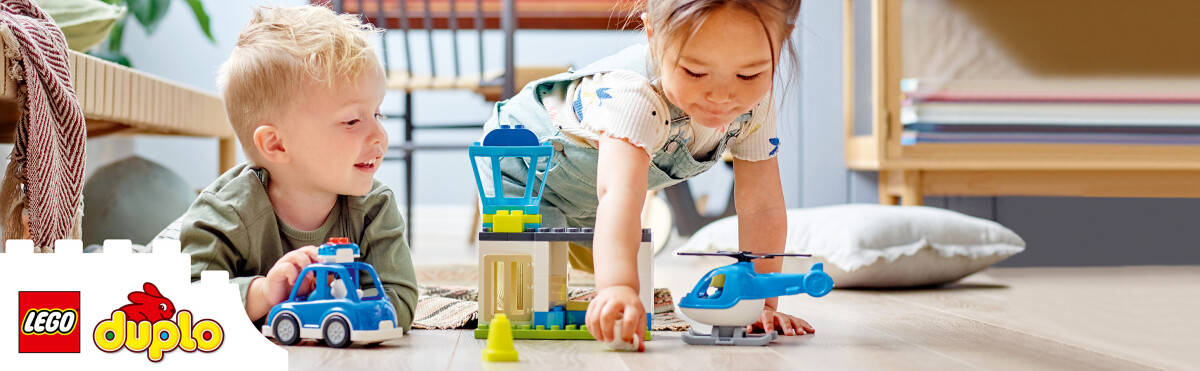 Roliga lekar på en hektisk polisstation