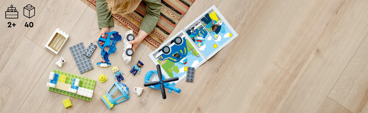 Perfekt för små förskolepoliser