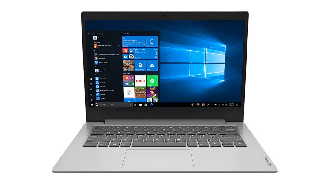 Lenovo IdeaPad Pentium N5030 4GB 64GB 14 Inch Windows 10 S Laptop