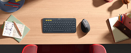 Logitech MX Vertical Advanced Ergonomic Wireless Mouse Control and Move  Content Between 3 Windows and Apple Computers Bluetooth or USB Rechargeable  Graphite - Office Depot