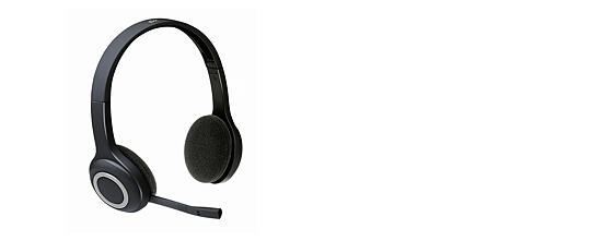 Logitech H600 Bluetooth Headset - Black; Uni-directional Microphone; On-ear Controls; Foam Ear Cushions - Micro Center