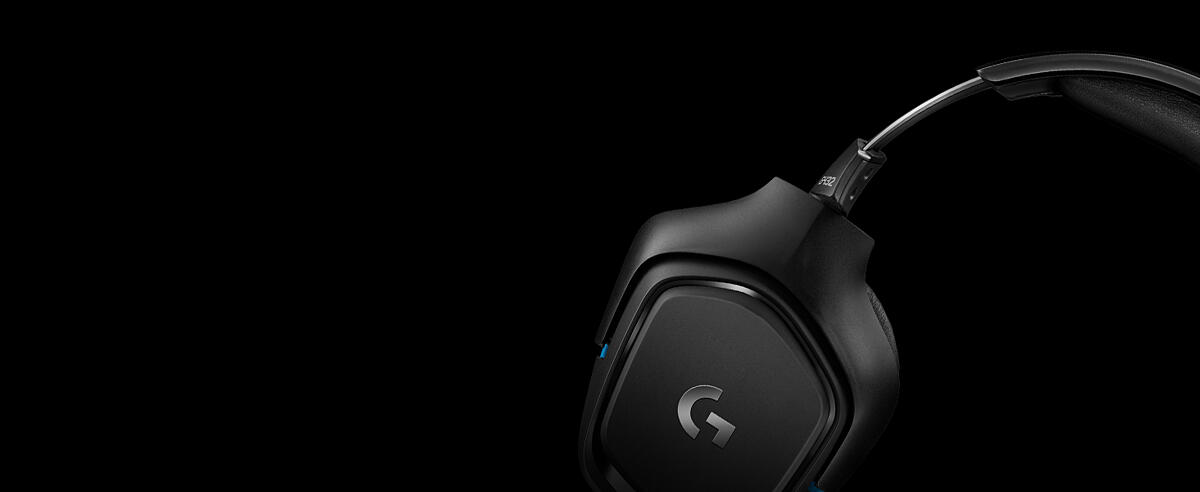 Logitech G432 Wired Gaming Headset, 7.1 Surround Sound, USB and 3.5 mm  Jack, Black