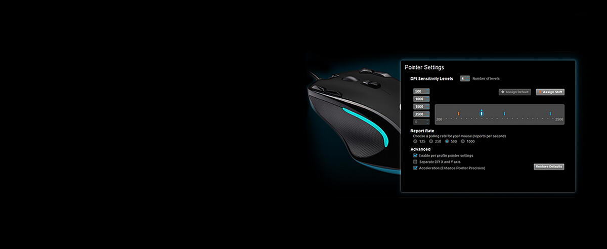G300S Optical Gaming Mouse