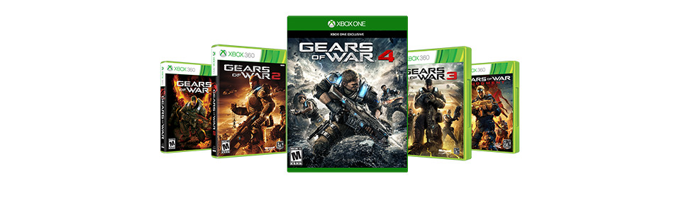 xbox one gears of war 4 bundle