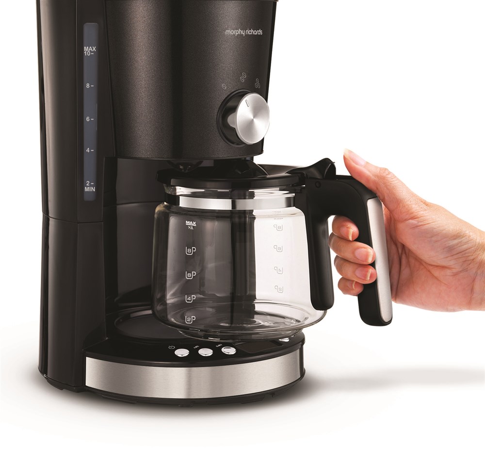 Morphy Richards Evoke Filter Coffee Machine Black 162520