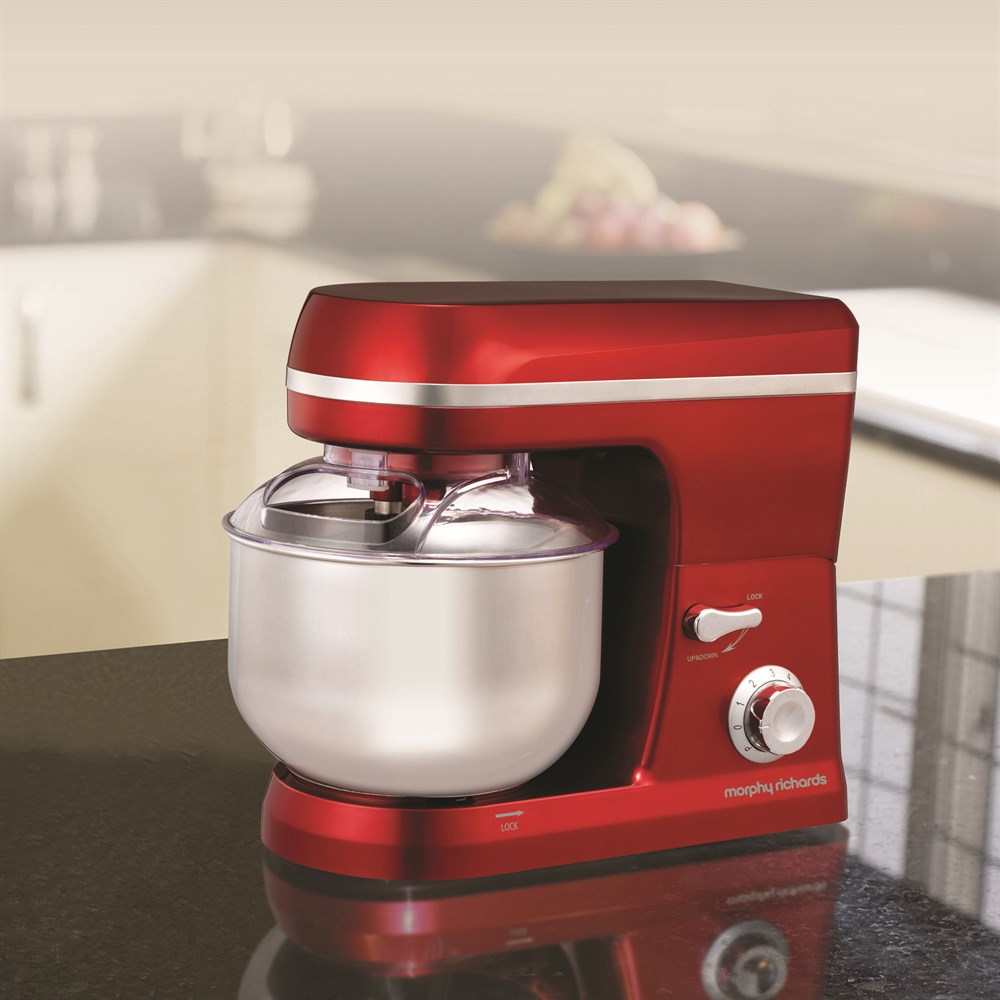 Buy MORPHY RICHARDS 400010 Stand Mixer Red Free Delivery Currys