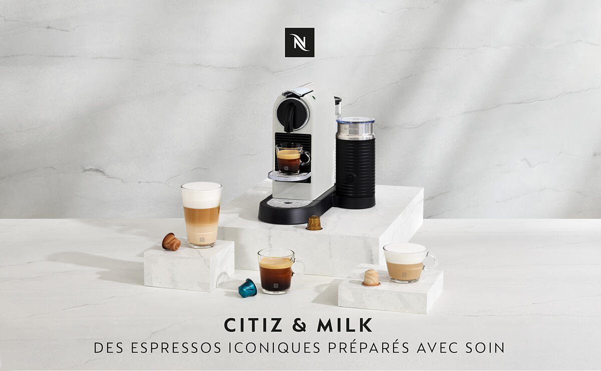 Nespresso Citiz & Milk by Magimix, Chrome banner 2