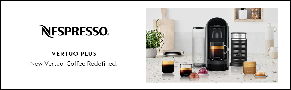 Nespresso Vertuo Plus coffee machine by 