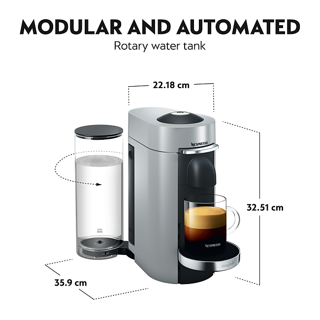 Nespresso VertuoPlus Coffee and 