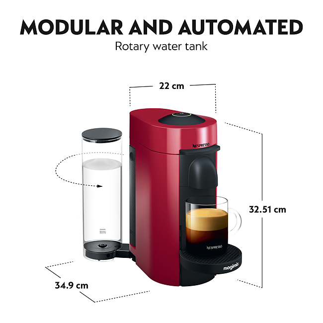 Nespresso VertuoPlus Coffee and 