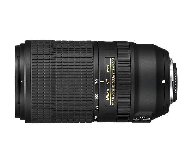 Objectif Reflex Nikon Af P Nikkor 70 300mm F 4 5 5 6 E Ed Vr Zoom Achat Prix Fnac