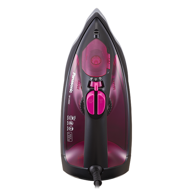 NIU400CPSH Steam Iron with a Durable Design and Big Soleplate