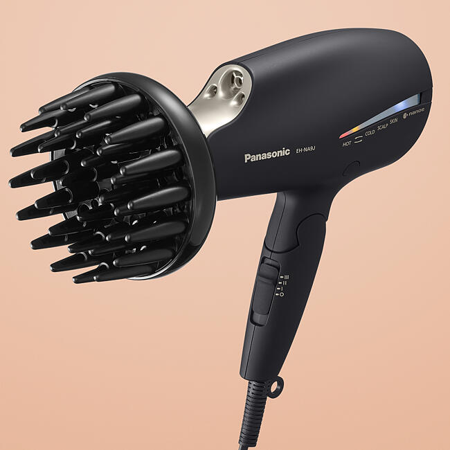nanoe™ Hair Care series\nDouble Mineral hair dryer EHNA9J Rose gold