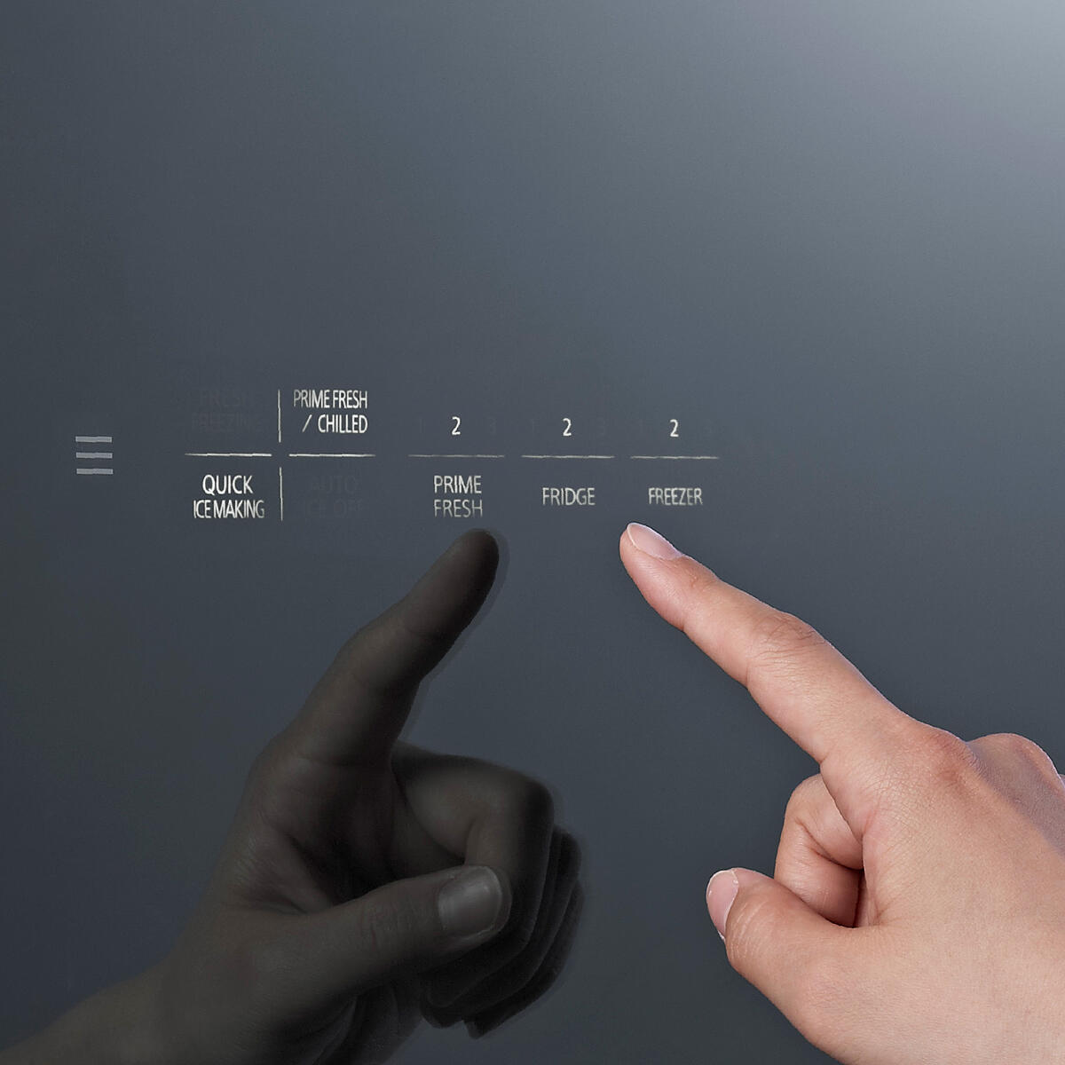 Full-flat Glass Design with Electrostatic Touch Panel