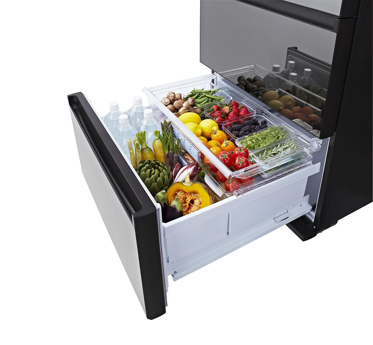 panasonic fridge vegetable drawer