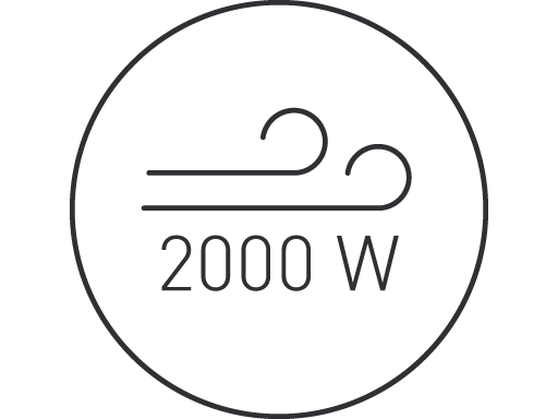 2000W