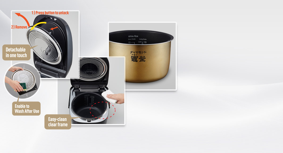 IH Rice Cooker (1.8L) SRHB184KSK