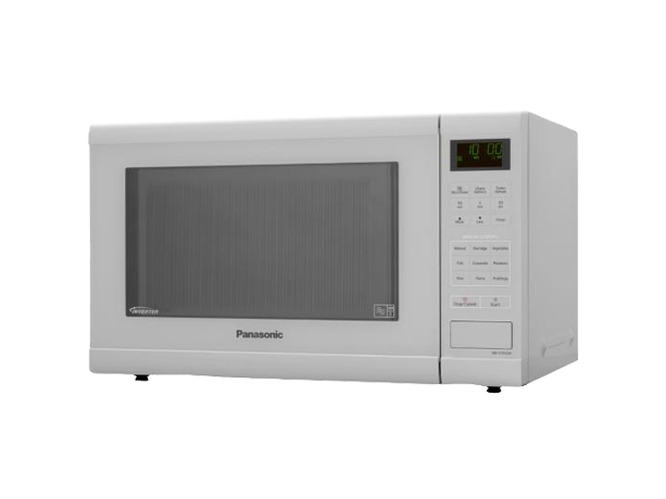 Panasonic Nn St452wbpq Solo Sensor Inverter Microwave Oven In White Image