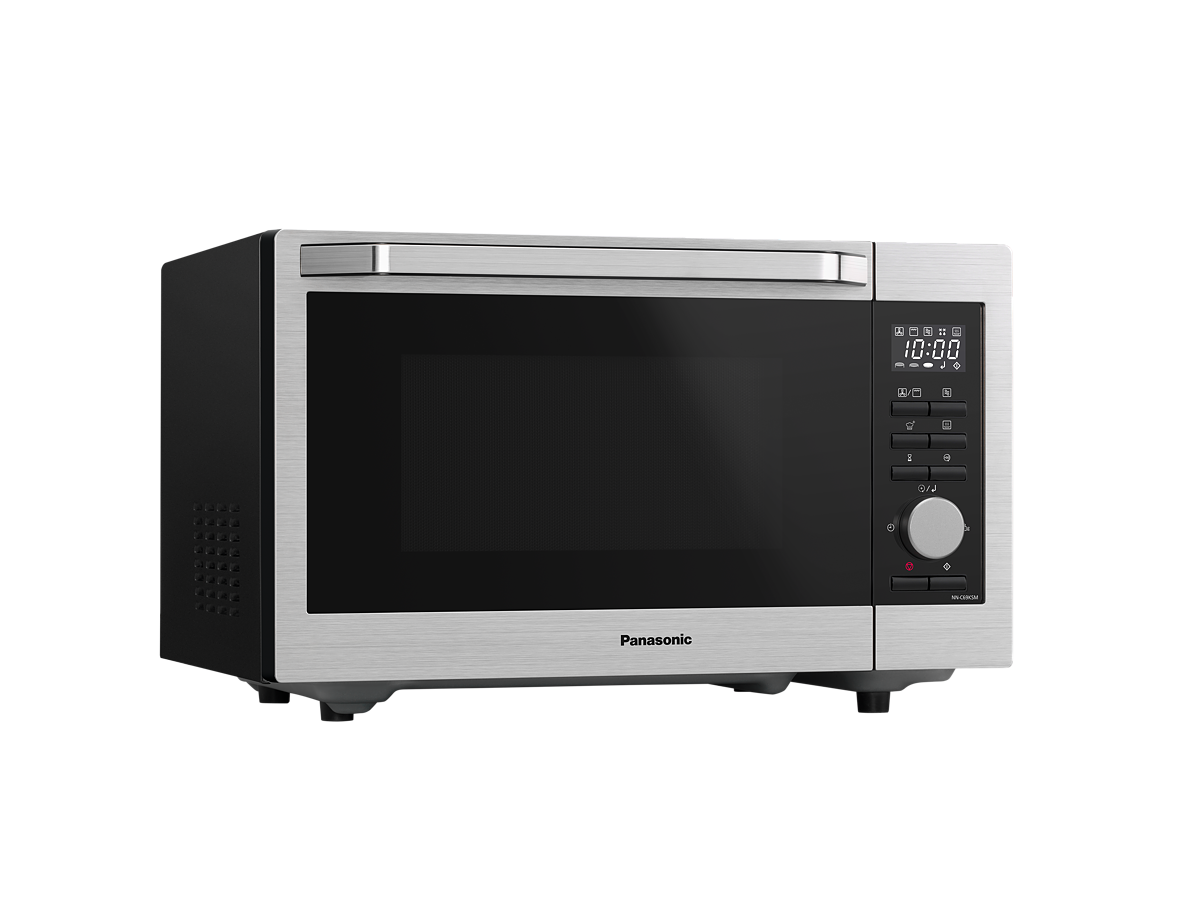 PANASONIC - NN-C69KSMEPG Forno Microonde con Grill Capacità 30 Litri  Potenza 1000 Watt Colore Inox e Nero - ePRICE