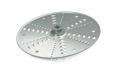 Reversible shredding disc (fine or coarse)