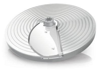 Adjustable slicing disc for thin to thick slices (1 - 7 mm)