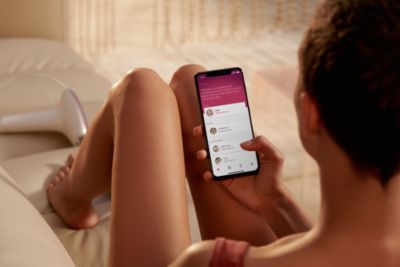 Optimise your routine with the Philips Lumea IPL app