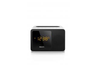 kruising ongezond galerij Philips Clock Radio AJT5300W Bluetooth® Universal charging Dual alarm FM,  Digital tuning