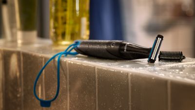 100% Showerproof body groomer
