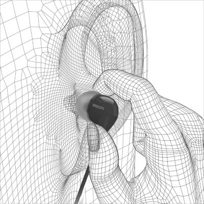 Ultra-small for snug comfy in-ear fit