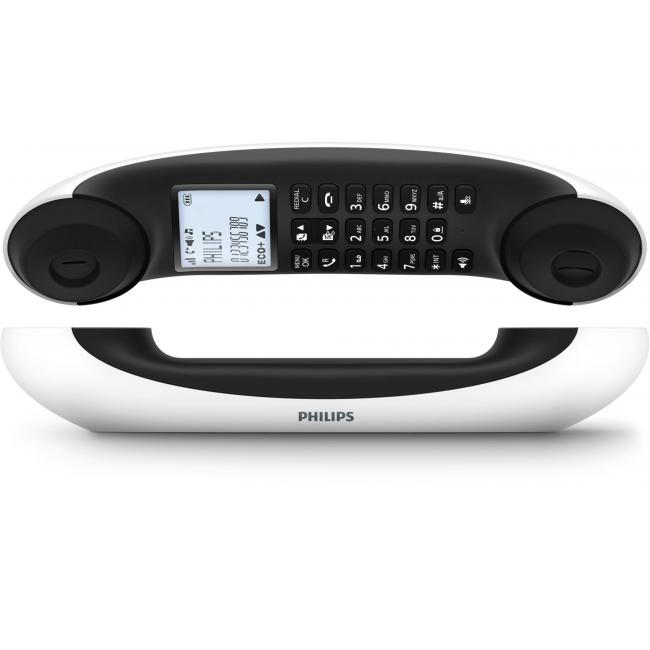 Philips Téléphone fixe sans fil Design Mira M5601WG Écran 1,8
