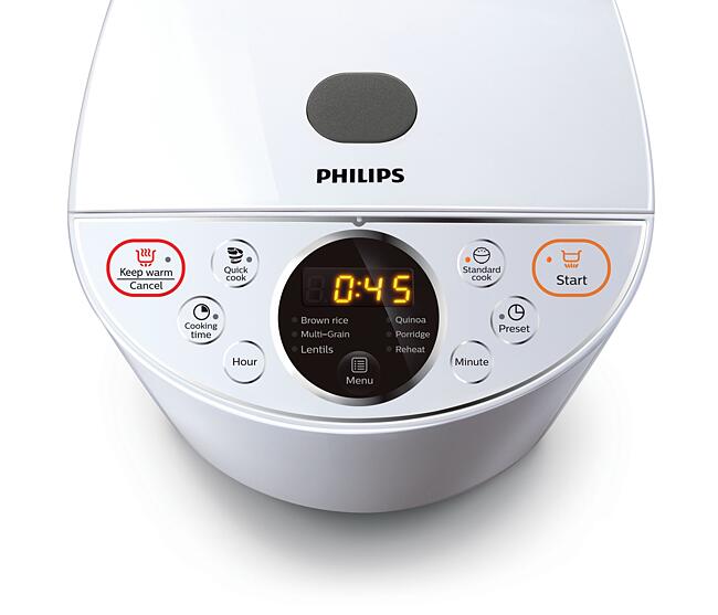 Philips Daily Collection "Grain Master" rice Cooker HD4514/72 Fuzzy