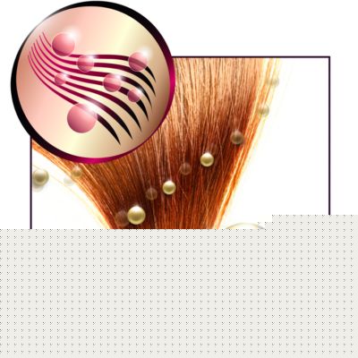 More Care with ion conditioning for shiny, frizz-free hair