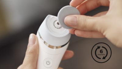 For best results, replace disc every six months