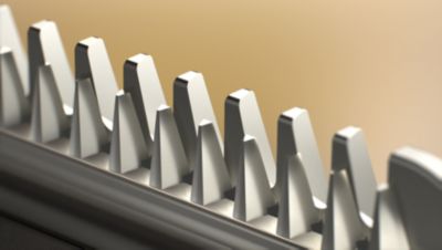 Extra-sharp blades for an extra-sharp result