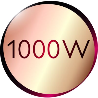 1000W for beautiful results