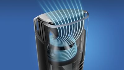 Optimised airflow for a mess-free trim