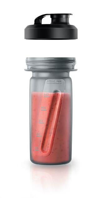 PHILIPS Mini Blender Red