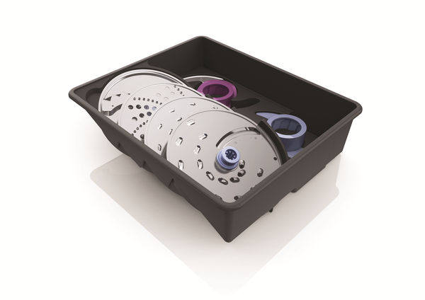 Accessory storage included