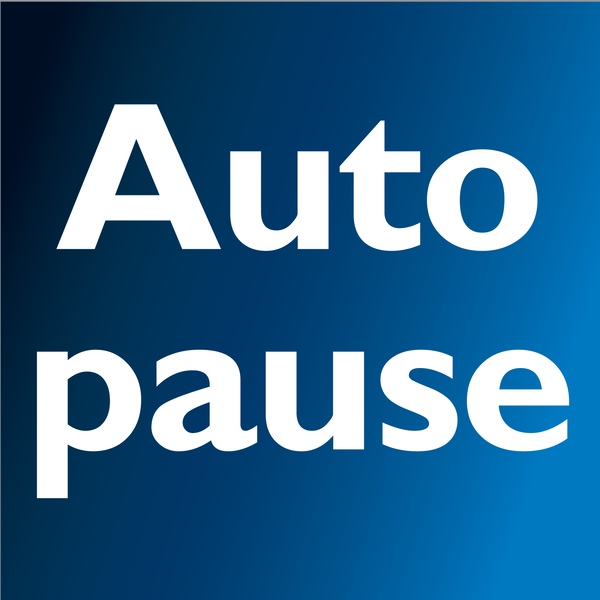 Auto pause for your safety