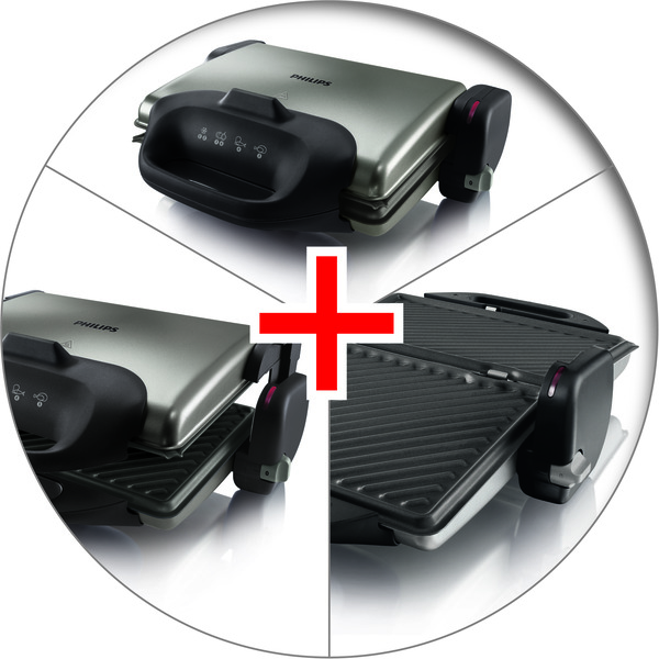 Multiple grilling positions