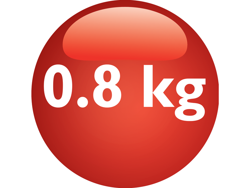 0.8kg cooking capacity