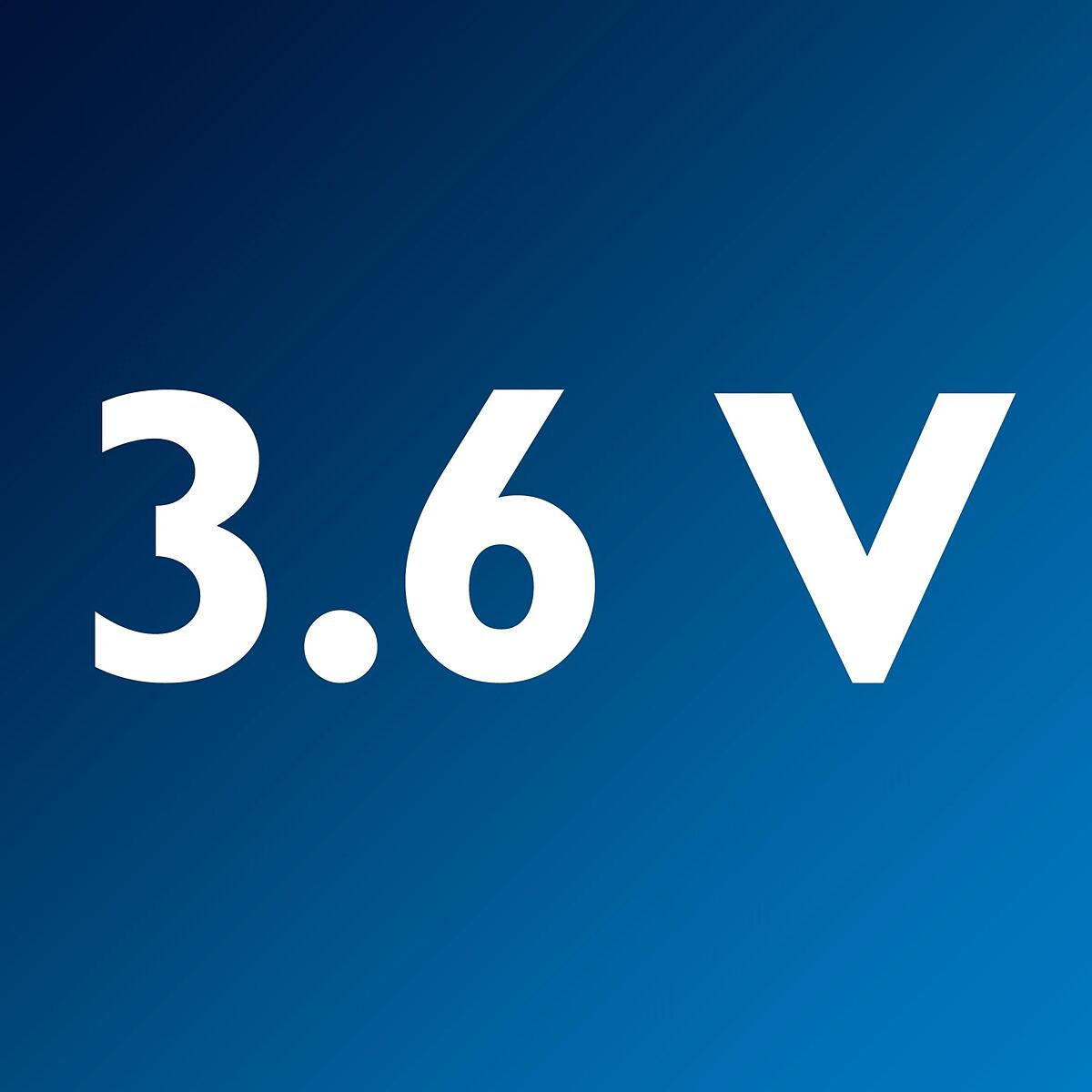 Powerful 3.6 V NiMH batteries