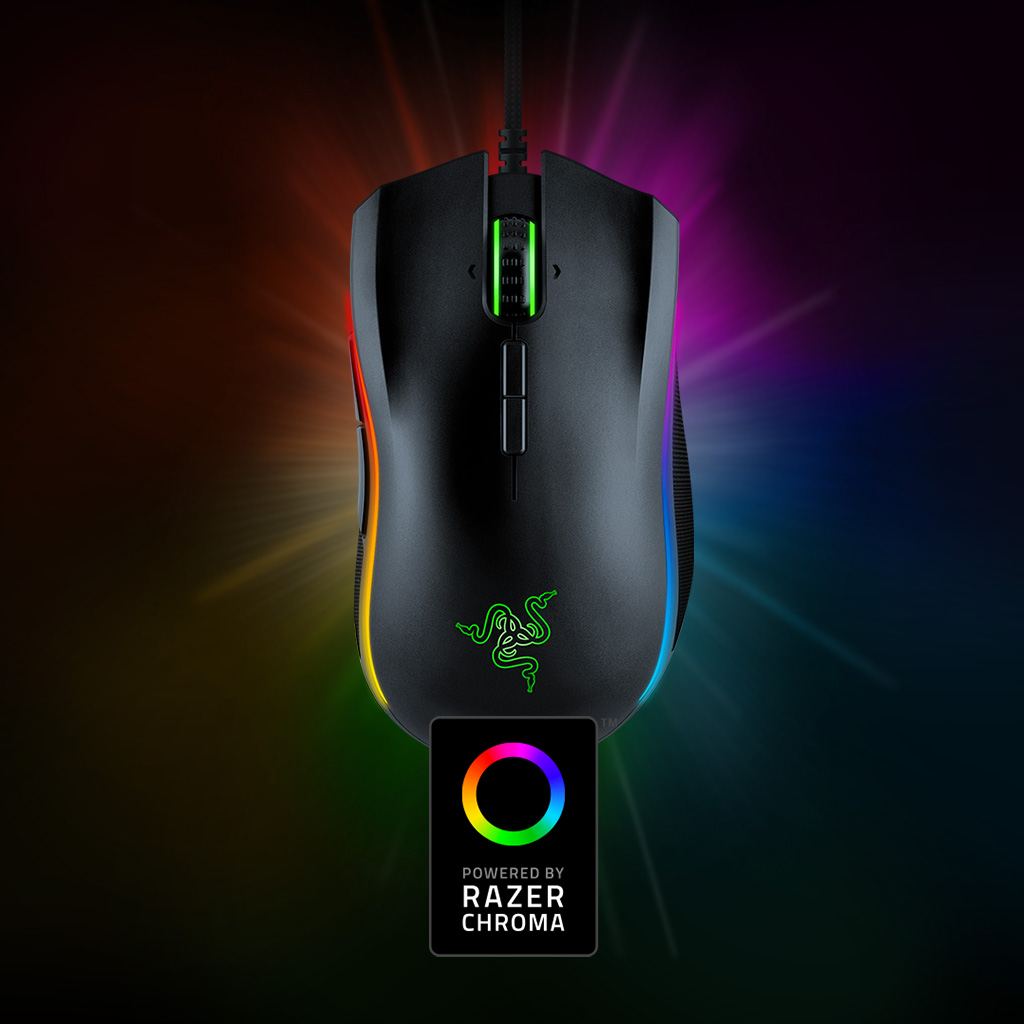 Con zonas ampliadas de iluminación Razer Chroma  para una mayor capacidad de personalización con la máxima visibilidad