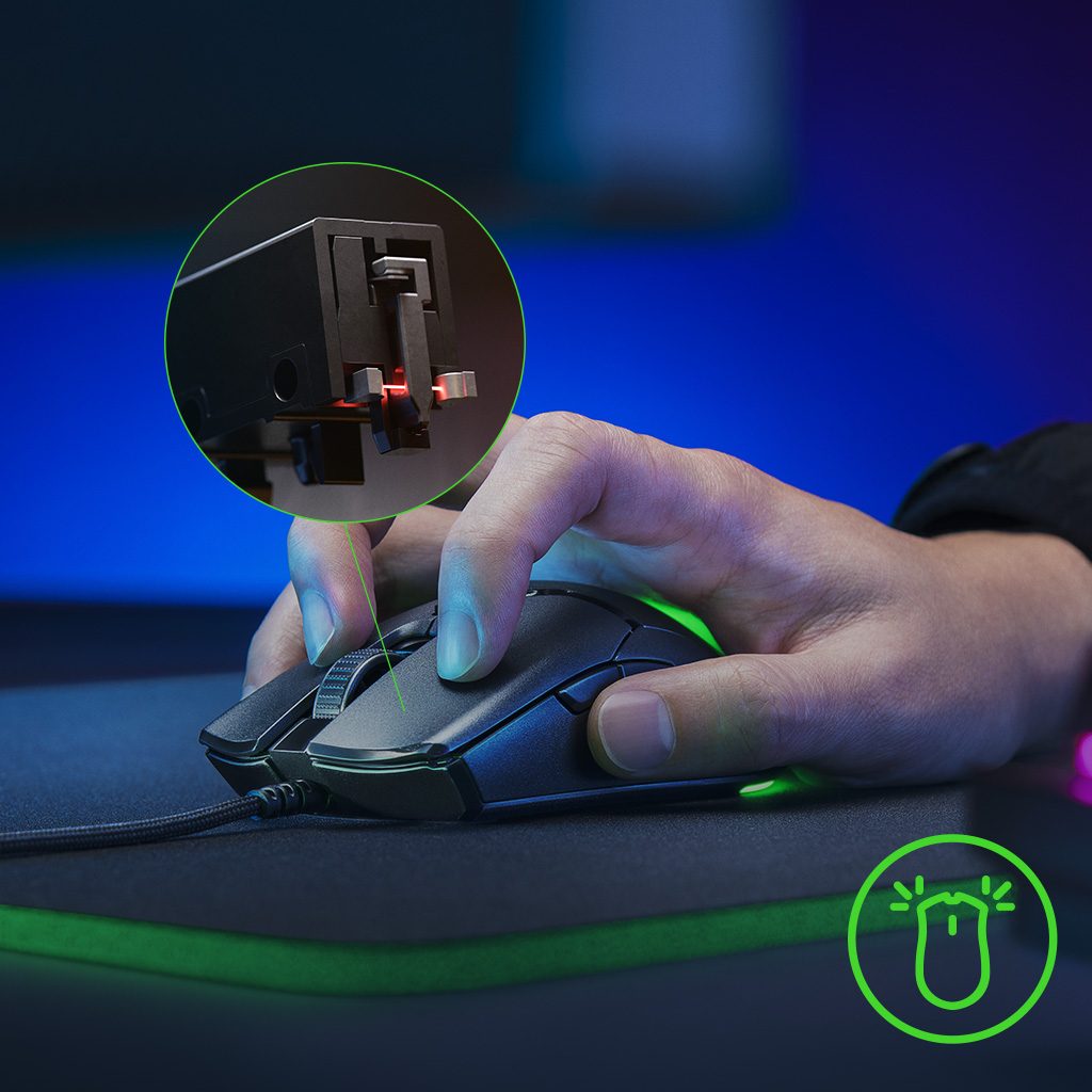 Razer Optical Mouse Switch for actuation at the speed of light
