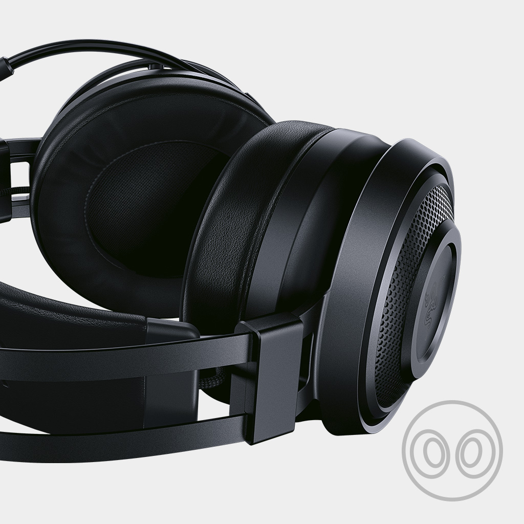 Total Enhanced Comfort With auto-adjusting headband and cooling gel ear cushions