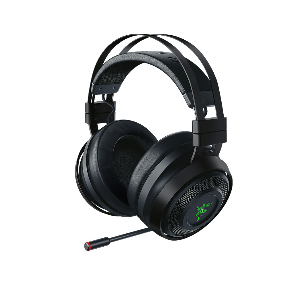 Wireless gaming headset with HyperSense